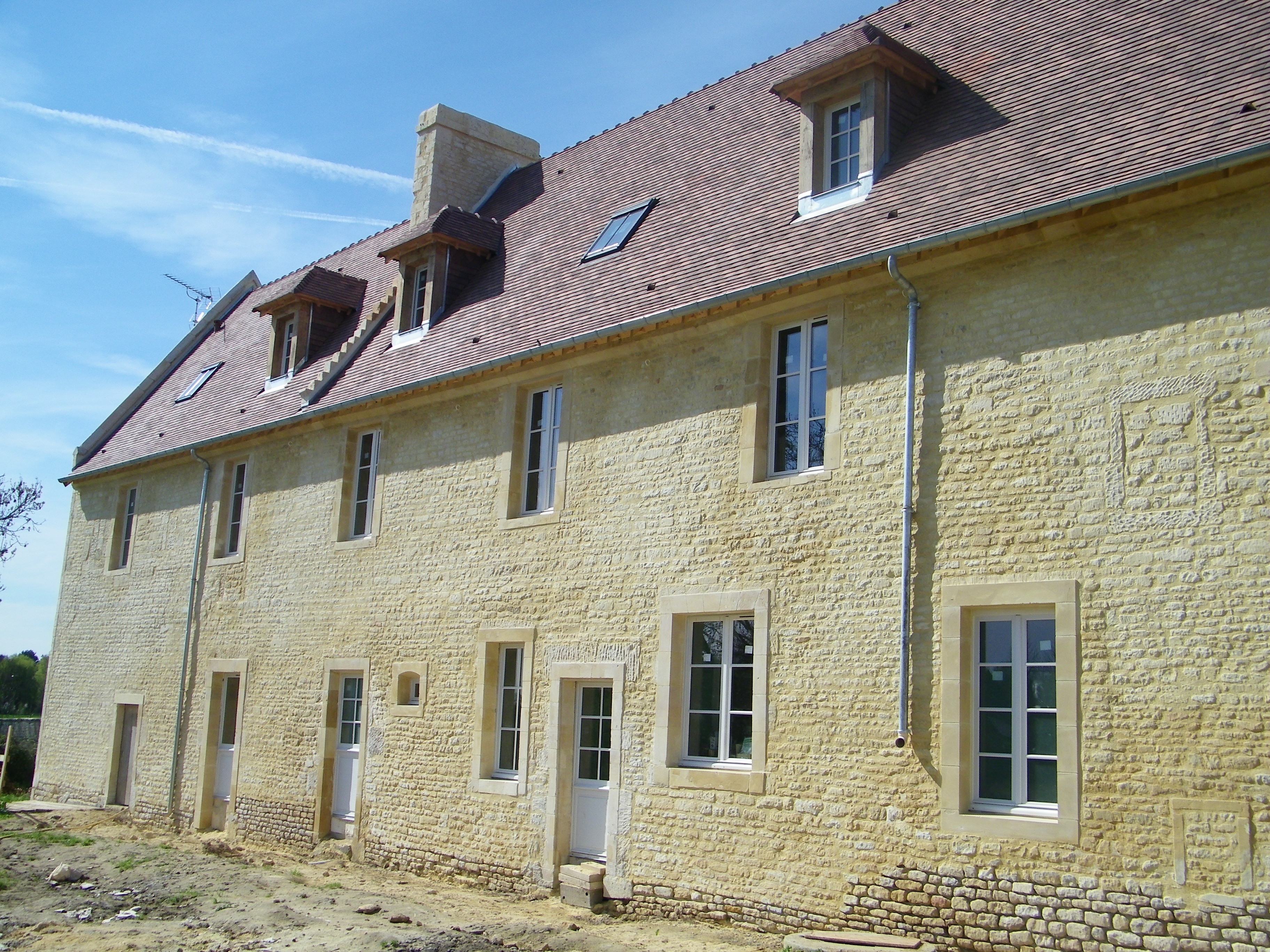 Réhabillitation de maison ancienne Bruch