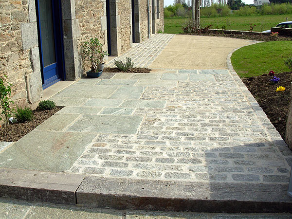 Dallage, terrasse, chape pavée à Agen